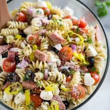 With the weather turning hot, my lunch habits change. Best Homemade Italian Pasta Salad Tastes Better From Scratch