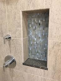 Tiled Shower Niche Shower Niche Tile Shower Niche Small Bathroom Remodel