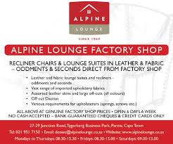 Upholstery shop | curtain shop | cape town | constantia curtains. Alpine Lounge Factory Shop In Parow Cape Town The A Z Of Factory Shops