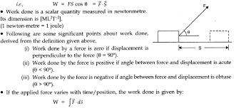 Work Energy And Power Cbse Notes For Class 11 Physics Learn Cbse Class11physicsnotes Workenergyandpowerphy Work Energy And Power Physics Notes Physics