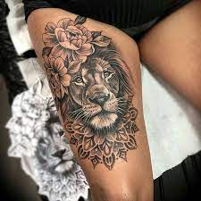 Löwin tattoo vorlage lowin tattoo tatowierung tattoo ideen tatowierungen 8 tattoo vorlagen lowe tattoo design stolz Credit Monischarnagltattoo Tattoo Tattoos Ink Inked Inspiration Ins Tattoos Tattoo Tattoo Oberschenkel Tattoo Oberschenkel Frau Tatowierungen