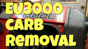 It is our assessment that the honda eu3000is inverter generator is an excellent buy with its great features, modern looks, & high efficiency. Honda Generator Eu3000is Carburetor Removal Youtube