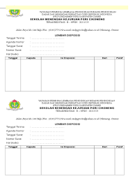 Cara mengisi lembar disposisi surat masuk. Contoh Lembar Disposisi Surat Keluar Contoh Surat