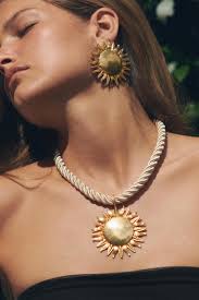 COLLIER LACET SOLEIL