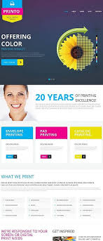 Printing Company Design With A Header Slider Website Template Catalog Printing Responsive Website Template The free website templates that are showcased here are open source, creative commons or totally free.