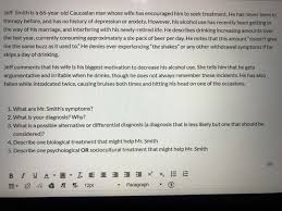 He is married to vijaya. Solved Jeff Smith Is A 66 Year Old Caucasian Man Whose Wi Chegg Com