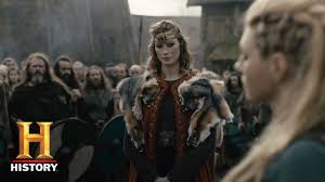 Aslaug definition, daughter of brynhild and sigurd, wife of ragnar lodbrok. Vikings Aslaug Asks Lagertha For Safe Passage Season 4 Episode 14 History Youtube