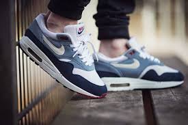 Sweetsoles Nike Air Max 1 Greystone By Maxi Sweetsoles Sneakers Kicks And Trainers On Feet Nike Air Max Sneakers Men Fashion Nike Air Max Mens