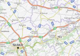 Carte touristique interactive de belgique. Michelin Landkarte Burdinne Stadtplan Burdinne Viamichelin