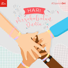 Di tengah kondisi dunia yang kian hari kian carut marut, ikatan empati antar manusia menjadi dasar pokok yang perlu dipertahankan guna menjaga kedamaian. Jd Id Pe Twitter Sahabat Jd Pbb Menetapkan 30 Juli Sebagai Hari Persahabatan Dunia International Day Of Friendship Karena Mengakui Persahabatan Sebagai Salah Satu Bentuk Semangat Solidaritas Antarmanusia Yang Penting Dalam Menjaga Perdamaian