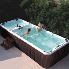 Outdoor Massage Function Free Standing Bathtub Hot Tub Swim Spa Outdoor Swim Spa Swim Spa