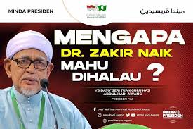 He is wanted by indian police and law enforcement authorities,by ed too and in this context malaysia has given asylum to him! Pas Shifts Attention To Tamil Tigers Amid Scrutiny Of Dr Zakir Naik Malaysia Malay Mail