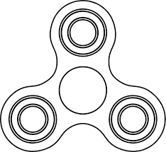 Growth mindset and fidget spinners! Fidget Spinner Coloring Page
