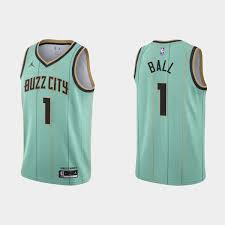 The team that made charlotte world famous and put the town on the map. Hornets 2020 Nba Draft First Round Pick Lamelo Ball 1 City Jersey Mint Green
