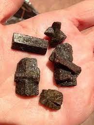 Staurolite Crystals Aka Fairy Cross Stones I Found At Blanchard Dam Mississippi River Little Falls Mn T Rocks And Minerals Gems And Minerals Jasper Rock