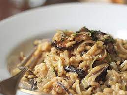 Risotto With Shiitake Mushrooms And Leeks And Truffles Recipe Recipe Epicurious