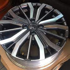 New aerodynamic aluminium rims convey movement and create a sporty, polished look. Honda V Spec Original Sport Rims 16 Shopee Malaysia