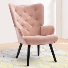 Mid century modern reading chair. Accent Chair For Living Room Yofe Single Sofa Chair Mid Century Modern Armchair Office Chair Reading Chair With Wood Legs And Metal Frame Fabric Makeup Chair For Bedroom Pink Y2239 Walmart Com
