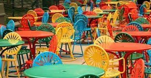Uw Madison Memorial Union Terrace Sunburst Chairs Painted Outdoor Furniture Patio Furniture Makeover Madison Wisconsin