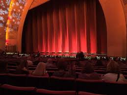 radio city music hall section orchestra 2 row ss