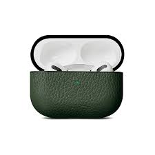 Protect your airpods against bumps, drops and shock.with easy access to the charging. Woolnut Leather Case For Airpods Pro Green Official Webshop