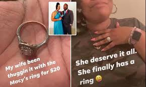 Tennis star sloane stephens and us soccer standout jozy altidore announced their engagement monday on social media. Georgia Husband Who Replaced His Wife S 20 Engagement Ring After 14 Years Is Called A Bum Daily Mail Online