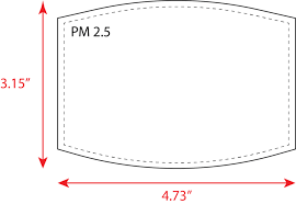 Protective Face Mask With Pm 2 5 Filter Protective Mask Mask Air Filter Mask