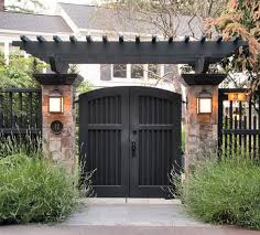 22 Welcoming Garden Gate Designs House Gate Design Front Gate Design Entrance Gates Design