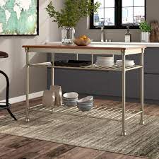 Shop our best selection of stainless steel kitchen islands & carts to reflect your style and inspire your home. Industrial Kitchen Islands Carts You Ll Love In 2021 Wayfair