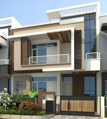 Two Floors House Duplex House Design Facade House Small House Elevation Design