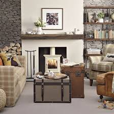 25 Beautiful Homes Magazine Country Living Room Living Room Leather