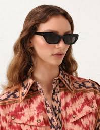 Lunettes de soleil œil de chat Sandy chocolat ZIMMERMANN en ligne