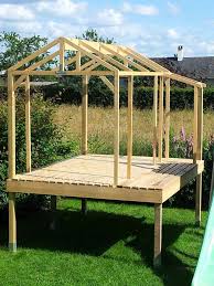 Make Wooden Garden Shed Build Shelter Tree House Diy Backyard Fort Backyard