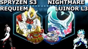 Wonder Valtryek Spriggam Require And Nightmare Longinus Qr Code Of the 3 types of launchers i have (takara tomy sword launcher, hasbro light launcher, hasbro beyblade burst evolution light launcher, and the hasbro supergrip launcher) right spin only worked with the hasbro beyblade burst. nightmare longinus qr code