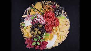 How To Make A Salami Rose Google Search Charcuterie Platter Cheese Platter Presentation Cheese Platters