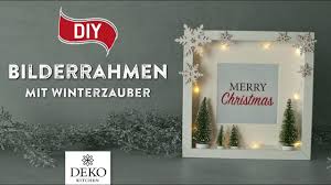 Diy Susse Weihnachtsdeko Im Bilderrahmen How To Deko Kitchen Youtube Bilderrahmen Ikea Weihnachten Bilderrahmen Gestalten