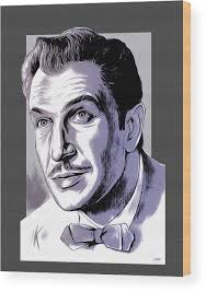 Vincent Price Wood Prints and Vincent Price Wood Art for Sale