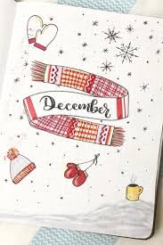 35 December Inspired Bullet Journal Spreads Bullet Journal Ideeen Kaartje Maken Verjaardag Notebook Ideeen