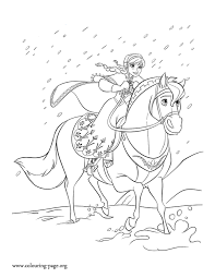 The film is about the magical powers of elsa. Frozen Anna And Her Horse Coloring Page Horse Coloring Pages Frozen Coloring Pages Horse Coloring