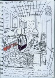 Selesai memanen kopi, dan bersiap pulang, petani kopi malah diterkam harimau, istri dan saksi lainnya hanya bisa menyaksikan dari pondok. 20 Ide Gambar Sketsa Warung Kopi Tea And Lead