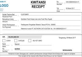 Pengertian kwitansi adalah sebuah dokumen yang menjadi alat bukti terjadinya pembayaran maupun penerimaan sejumlah uang. 20 Contoh Kwitansi Serta Cara Pengisiannya Lengkap