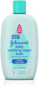 Amazon Com Johnson S Baby Soothing Vapor Bath For Colds 15 Oz Health Personal Care