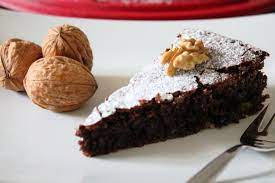 saftiger schoko walnuss kuchen rezept walnusskuchen schoko nuss kuchen kuchen ohne backen