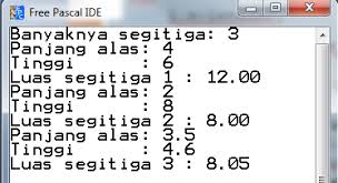 Menghitung luas segitiga free pascal. Prosedur Dan Fungsi Altien Jonathan Rindengan S Si M Kom Pdf Download Gratis
