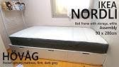 203 angebote zu hemnes bett. Maya S Neues Ikea Hemnes Bett Youtube