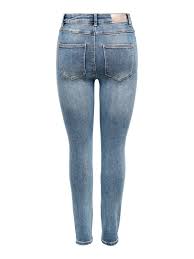 Sehr angesagt ist gerade außerdem die kombination von khaki mit blau. Only Damen Jeans Hose Onlmila Highwaist Skinny Hellblau Enge Rohre Knochel Lang Ebay