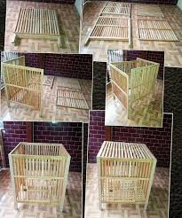 Membuat kandang ayam dari bambu. Kandang Ayam Bambu Bongkar Pasang Tentang Kolam Kandang Ternak