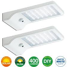 Shop For Bonashi Led Solar Motion Sensor Light Solar Lights Outdoor 2 Pack Security Motion Activated Wall Lights With Mounting Poles For Gutter Patio Garden Path Waterproof Cordless Exterior Foodlights Whit At Wholesale