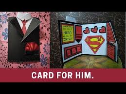 Cards are designed to complement videos and enhance the viewer. Diy Suit Tuxedo Greeting Card Tutorial How To Make Greetings How To Craft Anushree Birthday Cards For Brother Birthday Cards For Boys Dad Birthday Card