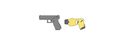 Taser is trademark for stun gun. Fatal Shooting Forces Question How Can Handgun Be Mistaken For Taser